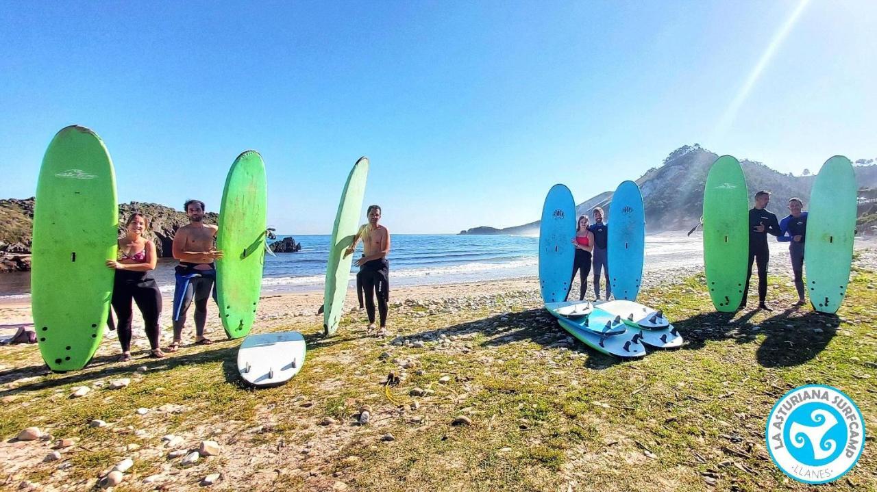 Llanes Surfcamp & Hostel Exteriör bild