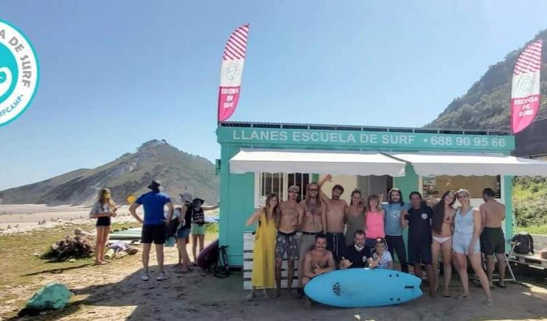 Llanes Surfcamp & Hostel Exteriör bild